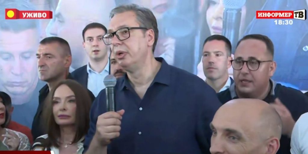 Narod na nogama u Oplanićima! Vučić dočekan ovacijama, orilo se „Aco, Srbine“, Vučićević: Blokaderi ovo nikada neće pobediti!