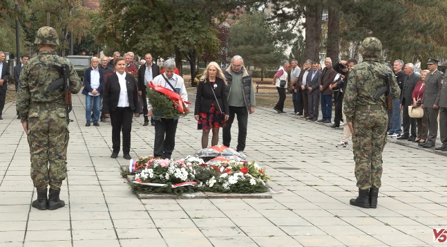 Odata počast oslobodiocima Valjeva