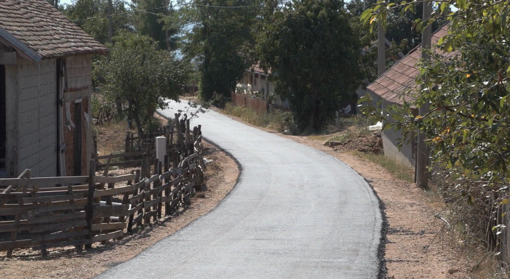 Asfalt u Gornjoj  Bukovici