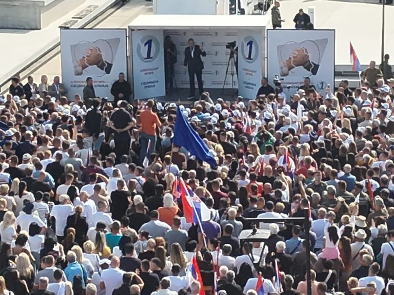 IZBORI 2026. – Vučić u Leskovcu: 25. uzmimo odgovornost u svoje ruke, nama je potrebna samo olovka, narodna volja će biti odbranjena!